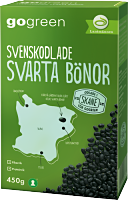 Svarta bönor odlade i Skåne